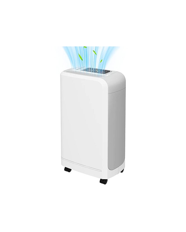 Desumidificador de Ar ABS cor Blanco 28x18x50,6 cm HOMCOM