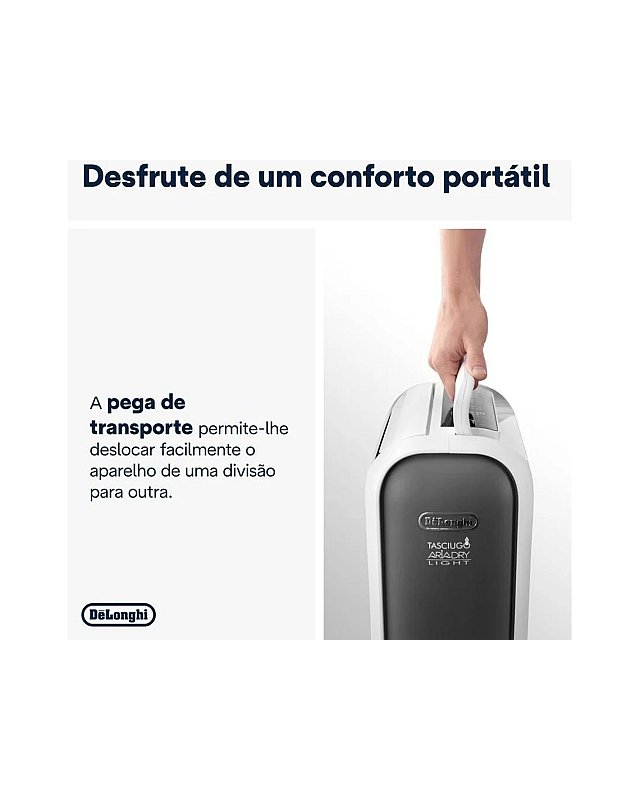 Desumidificador DELONGHI DNS65 (2.8 L - 18 L/dia)