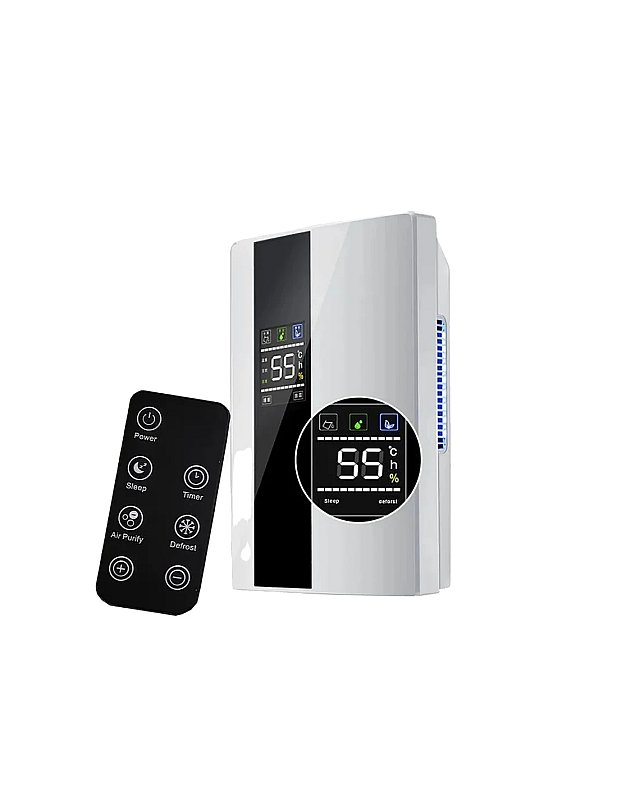 Desumidificador, Purificador De Ar, Controle Inteligente De Umidade, Plugue Eu Oem