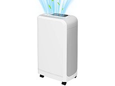 Desumidificador de Ar ABS cor Blanco 28x18x50,6 cm HOMCOM
