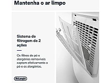 Desumidificador DELONGHI DEX210SF ( 2 L - 10L/dia - Branco)
