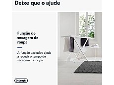 Desumidificador DELONGHI DEXD216RF (2.1 L - 16 L/dia - Branco)