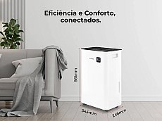 Desumidificador FLAMA Digital 1341FL (20 LT -Wi-Fi - Branco)