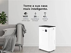 Desumidificador FLAMA Digital 1341FL (20 LT -Wi-Fi - Branco)
