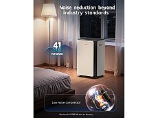 Desumidificador Humilabs Ol20 Bd068cf (20l Depósito De Água De 4,5l Controlo Por Wi Fi Y App Temporizador 24h 3 Modos Área De Cobertura 60)