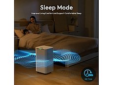 Desumidificador Portátil Humilabs 12l Capacidade 3 Modos Drenagem Automática E Manual Timer 24h Baixo Ruído